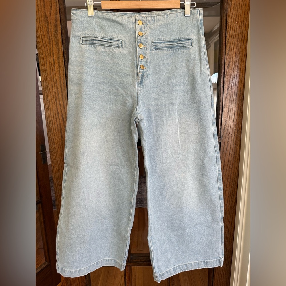 Zara Denim in Soft Blue